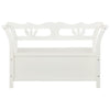 Sitzbank weiß 107x45x75,5cm (Fichte)