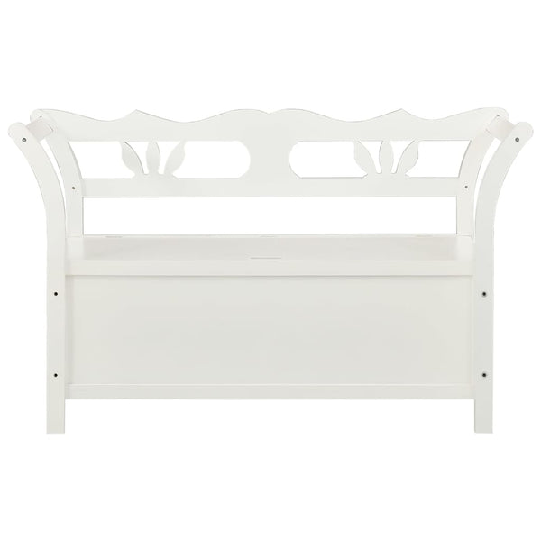 Sitzbank weiß 107x45x75,5cm (Fichte)