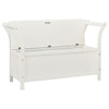 Sitzbank weiß 107x45x75,5cm (Fichte)