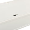 Sitzbank weiß 107x45x75,5cm (Fichte)