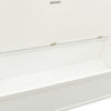 Sitzbank weiß 107x45x75,5cm (Fichte)