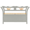 Graue Bank Asibe 107x45x75,5cm (Fichte)