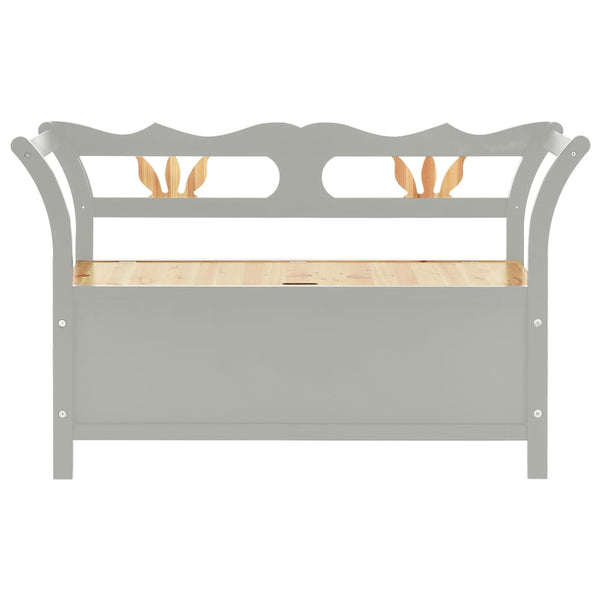 Graue Bank Asibe 107x45x75,5cm (Fichte)