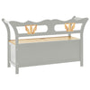 Graue Bank Asibe 107x45x75,5cm (Fichte)
