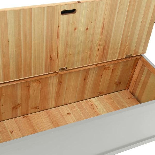 Graue Bank Asibe 107x45x75,5cm (Fichte)