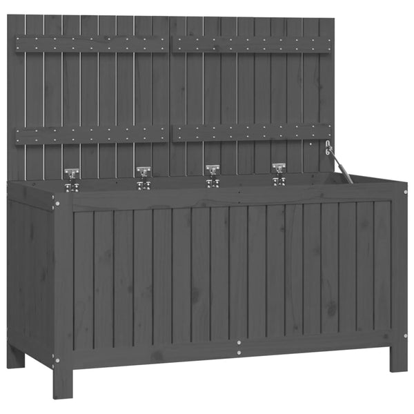 Graue Aufbewahrungsbox Brittni 121x55x64cm (Kiefer)