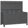 Graue Aufbewahrungsbox Brittni 121x55x64cm (Kiefer)