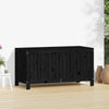 Schwarze Aufbewahrungsbox Brittni 121x55x64cm (Kiefer)