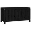 Schwarze Aufbewahrungsbox Brittni 121x55x64cm (Kiefer)