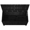 Schwarze Aufbewahrungsbox Brittni 121x55x64cm (Kiefer)