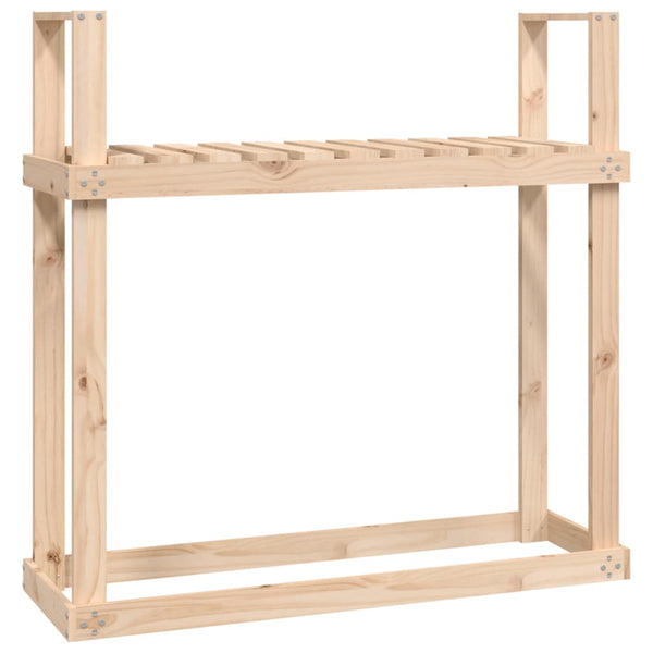 Kaminholzregal Vihelm 110x35x108,5cm (Kiefer)
