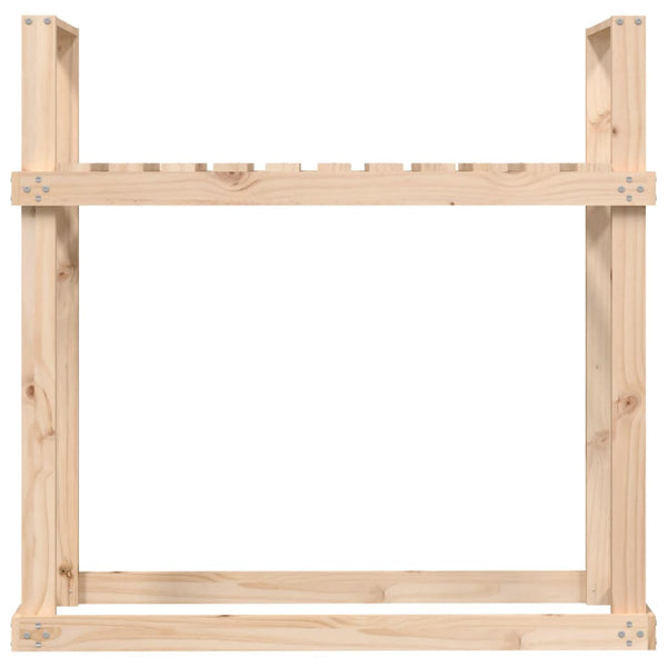 Kaminholzregal Vihelm 110x35x108,5cm (Kiefer)