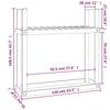 Kaminholzregal Vihelm 110x35x108,5cm (Kiefer)