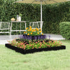 Schwarzer Blumenkasten Zamfira 80x80x27cm (Kiefer)