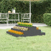 Grauer Blumenkasten Penelopia 80x80x27cm (Kiefer)