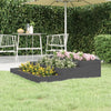 Graues Blumenbeet Cianeta 107x107x27cm (Kiefer)