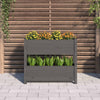 Grauer Blumenkasten Anci 77x25x66cm (Kiefer)