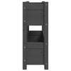 Grauer Blumenkasten Anci 77x25x66cm (Kiefer)