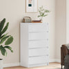 Weißer Schubladenschrank Panaiti 60x36x103cm (Holz)