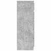 Betongraue Kommode Panaiti 60x36x103cm (Holz)