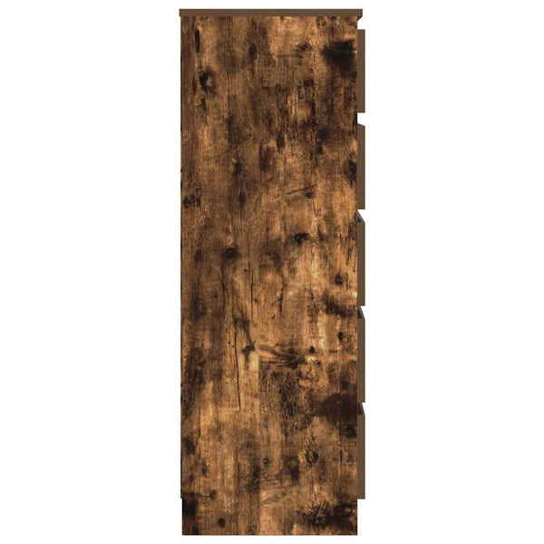 Räuchereichen-Kommode Panaiti 60x36x103cm (Holz)