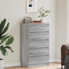 Graue Kommode Panaiti 60x36x103cm (Holz)