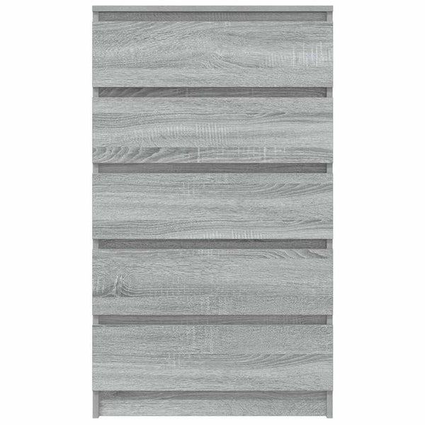 Graue Kommode Panaiti 60x36x103cm (Holz)
