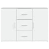 Weißes Sideboard Ra 91x29,5x65cm (Holz)
