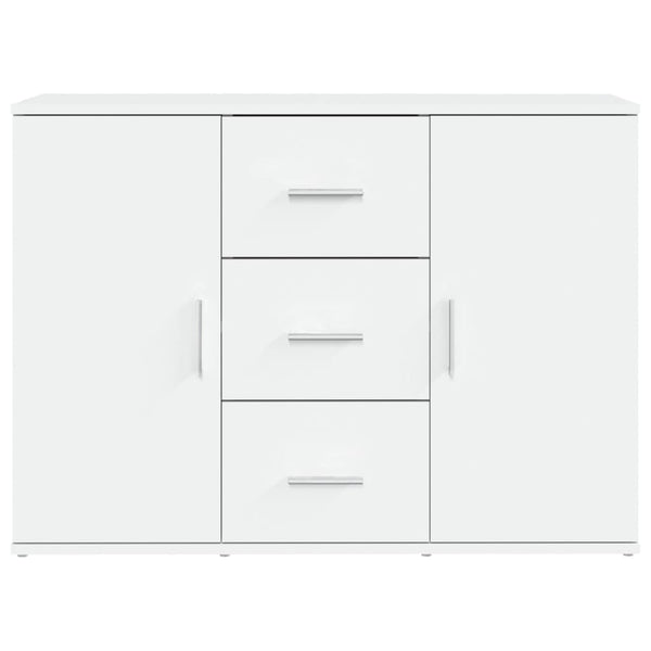 Weißes Sideboard Ra 91x29,5x65cm (Holz)