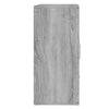 Graues Sideboard Ra 91x29,5x65cm (Holz)