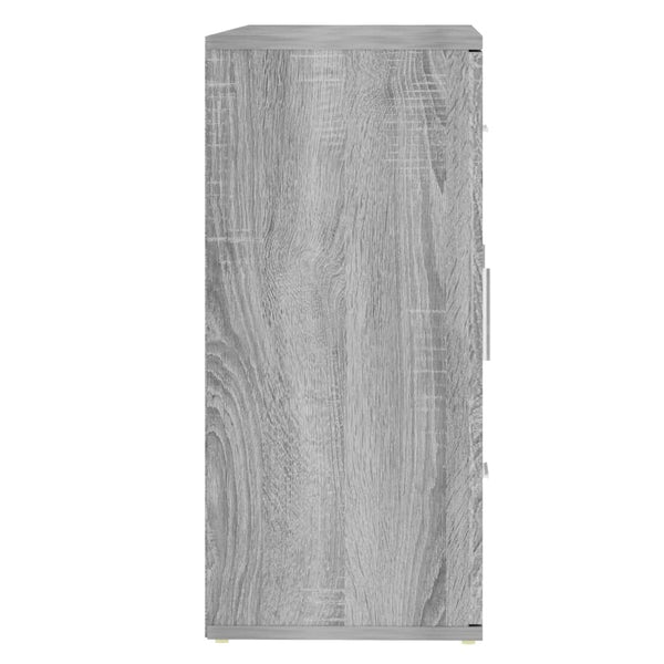 Graues Sideboard Ra 91x29,5x65cm (Holz)