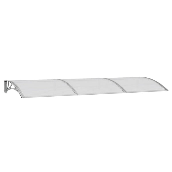 Graues Türvordach Maruleta 300x100cm (Polykarbonat)