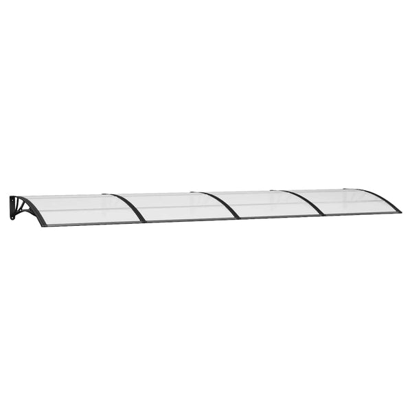 Musta Maruleta ovikatos 400x100 cm (polykarbonaatti)