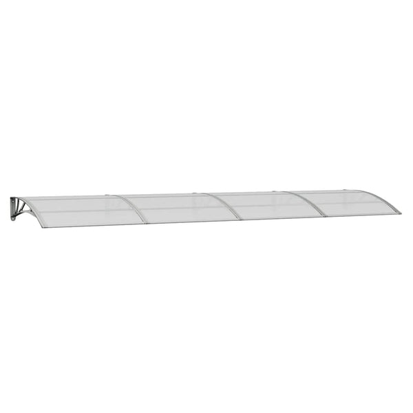Harmaa ovikatos Maruleta 400x100cm (polykarbonaatti)
