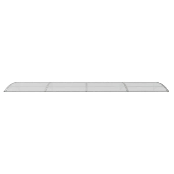 Harmaa ovikatos Maruleta 400x100cm (polykarbonaatti)