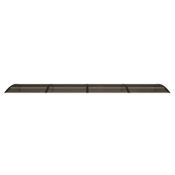 Ovikatos Maruleta musta 400x100 cm (polykarbonaatti)