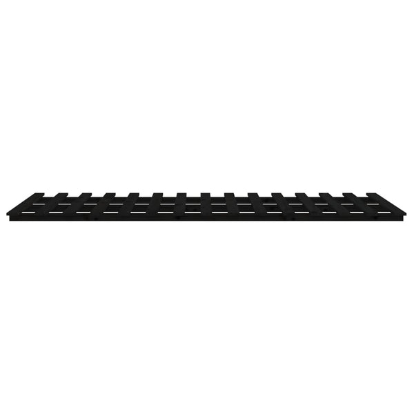 Bettgestell Eredvin Schwarz 90x190cm (Kiefer)