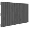 Graues Kopfteil für die Wand Virvora 108x3x60cm (Kiefer)