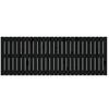 Schwarzes Kopfteil Virvora 166x3x60cm (Kiefer) zur Wandmontage