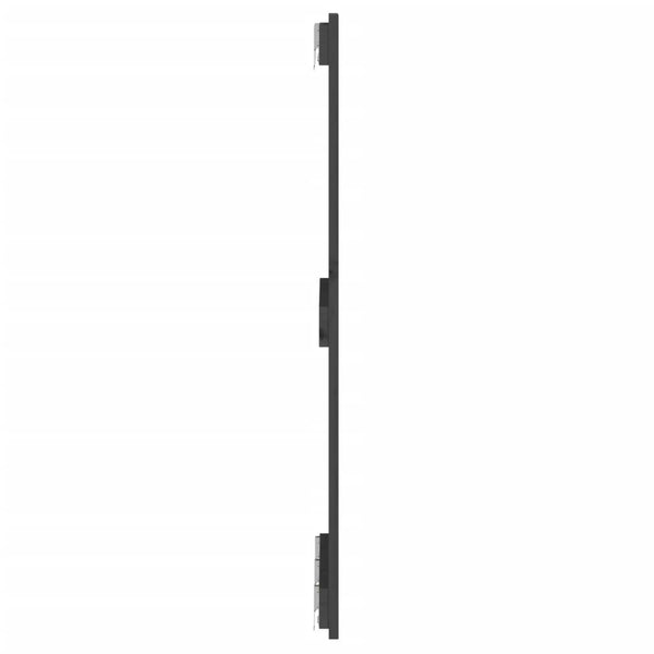 Graues Kopfteil für die Wand Virvora 140x3x90cm (Kiefer)