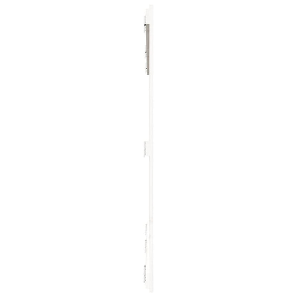 Weißes Kopfteil für die Wand Virvora 185x3x110cm (Kiefer)