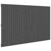 Harmaa sängynpääty seinälle Virvora 185x3x110cm (mänty)