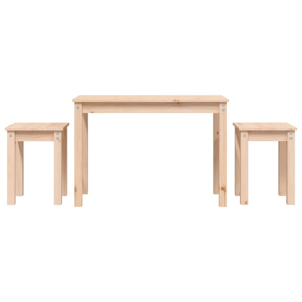 Satz Tische Verlyn (3 Stk. Kiefer)