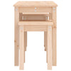 Satz Tische Verlyn (3 Stk. Kiefer)