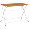 Klappbarer Bistrotisch 100x54x71cm Maybelle (Akazienholz mit Stahl)