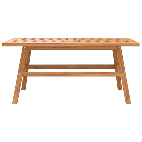 Couchtisch Moushaly 100x50x45cm (Akazienholz)
