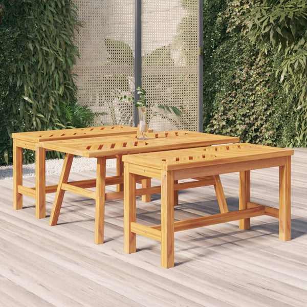 Couchtisch Moushaly 100x50x45cm (Akazienholz)
