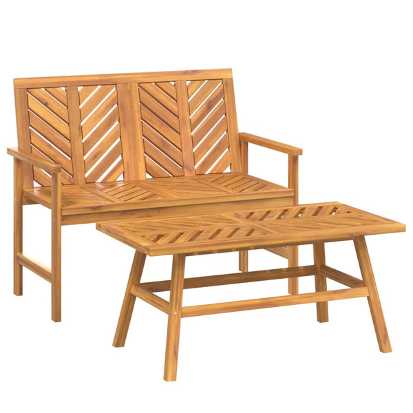 Gartensitzgruppe Stratan (2-teilig, Akazienholz)