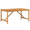 Gartentisch Agoston 150x90x74cm (Akazienholz)