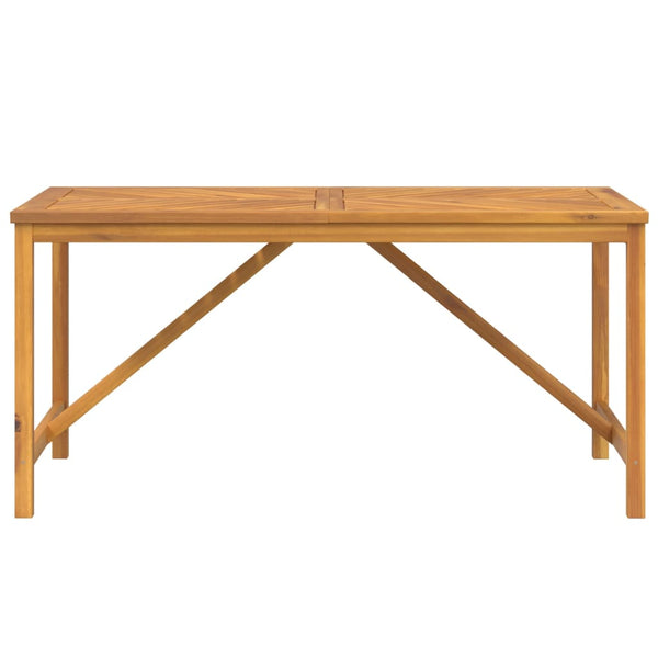 Gartentisch Agoston 150x90x74cm (Akazienholz)